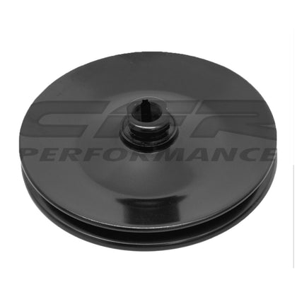 Power Steering Pump Steel Pulley Gm for chevy Key Way – Edp Black
