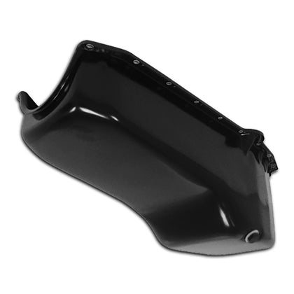 For 1958-79 CHEVY SMALL BLOCK STOCK CAPACITY OIL PAN BLACK
