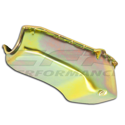 For 1958-79 CHEVY SMALL BLOCK STOCK CAPACITY OIL PAN ZINC