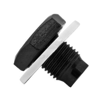 STEEL For Drain Plug For Chevy Ford Chrysler Hemi - Edp Black