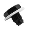 MAGNETIC BLACK OIL PAN-TRANSMISSION PAN DRAIN PLUG - CHEVY-FORD
