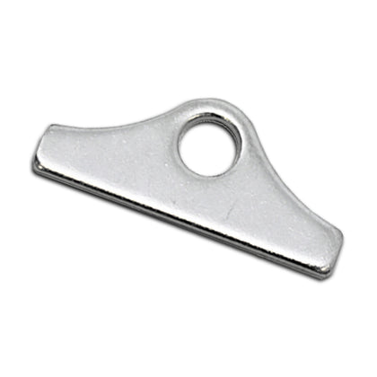 For Chevy Small Block Mini Hold-Down Tab For Valve Covers - Chrome