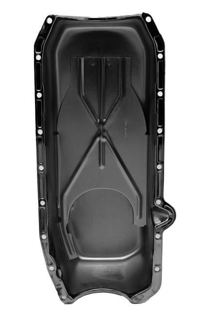 FOR 1980-1985 CHEVY SMALL BLOCK 267 283 305 327 350 4 QUART OIL PAN BLACK CHROME