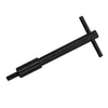 For Chevy Ford T-Bar Wing Nut 4" Tall (1 4"-20 X 1-3 8" Studs) - Black