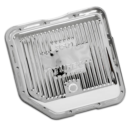 For Chevy Gm Turbo Th-350 Steel Transmission Pan - Chrome