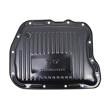 STEEL 727 TRANSMISSION PANS - BLACK