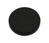 BLACK TOP PUSH-IN OIL CAP PLUG FOR VALVE COVERS - SMOOTH