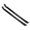 BLACK RADIATOR SUPPORT BARS - CAMARO-FIREBIRD For 1967-69