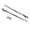 Chrome Steel Radiator Support Bars 17.5 Inches For 1970-1981 Chevrolet Camaro