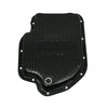 For Chevy-GM TURBO TH-400 STEEL TRANSMISSION PAN (DEEP SUMP) - BLACK