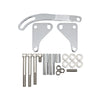 For Chevy Small Block Steel Power Steering Bracket Set - Chrome