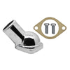 STEEL For 1955-64 CHEVY SB BB 283-454 WATER NECK GASKET - CHROME