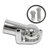 For Chevy Small Block Big Block Steel Water Neck - Chrome