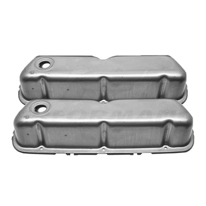 For 1962-1985 Ford SB Small Block 260-289-302-351W Steel Valve Covers Raw