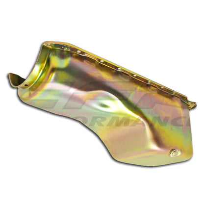 For 1965-90 CHEVY BIG BLOCK 396-402-427-454 STOCK CAPACITY OIL PAN - ZINC