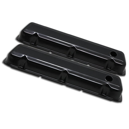 For 1968-97 FORD BIG BLOCK 429-460 STEEL VALVE COVERS - BLACK