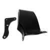 Black Water Pump Mounted Alternator Bracket For 69-86 Chevy SB Long Water Pump