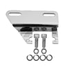 Alternator Brackets Header Mount for chevy Small Block Swp - Chrome