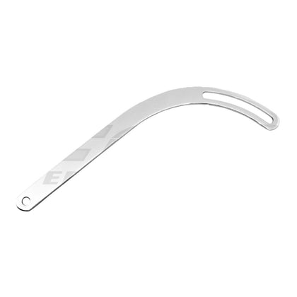 STEEL CHEVY SB ALTERNATOR UPPER BRACKET SWP - CHROME