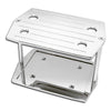 Ball Milled Chrome Billet Al Optima Group 35 Battery Tray - For Chevy Ford