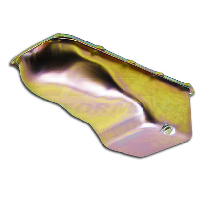 For 1959-81 Pontiac 265-301-326-350-389-400-421-428-455 V8 Oil Pan - Zinc