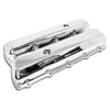 For 1964-88 Oldsmobile 330-350-400-425-455 V8 Tall Steel Valve Covers - Chrome