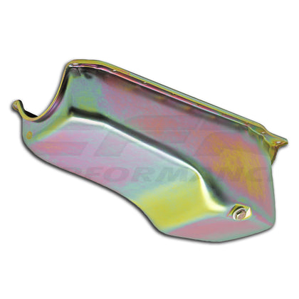 For 1986-02 Chevy Small Block 305-327-350 Stock Capacity Oil Pan - Zinc