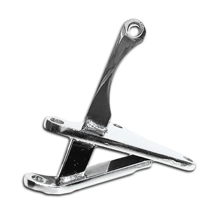 For 1969-Up Chevy Big Block Lower Alternator Bracket (Swp) - Chrome
