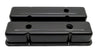 STEEL For 1958-86 CHEVY SB 1 HOLE 2 HOLE SCREW IN TALL VALVE COVERS BLACK