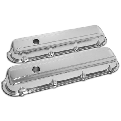 For 1968-1984 Cadillac 368-425-472-500 V8 Engine Valve Covers Chrome