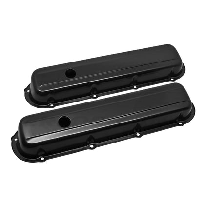 For 1968-84 Cadillac 368-425-472-500 V8 Valve Covers - Black
