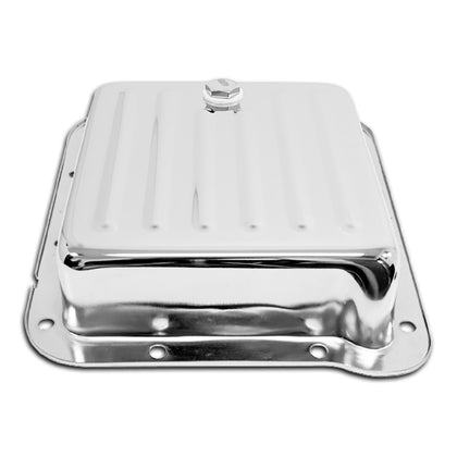 For Ford C4 STEEL For Transmission Pan (Pan Fill Style) - Chrome