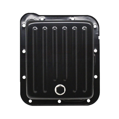 For Ford C4 STEEL For Transmission Pan (Pan Fill Style) - Black