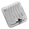 For Ford C4 STEEL For Transmission Pan (Case Fill Style) - Chrome