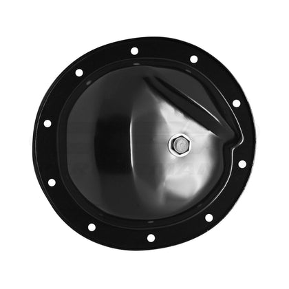 For 64-95 Chevy Gm Black Steel Rear Differential Cover 10 Bolt W/ 8.2