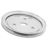 For 1955-68 Chevy Small Block Chrome Steel Crankshaft Pulley - Short (1 Groove)