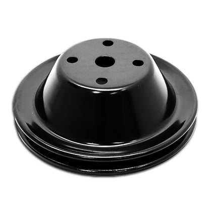 For 1969-1985 Chevy Small Block EDP Black Steel 1 Groove Long Water Pump Pulley