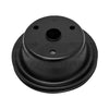 For 69-85 Chevy Small Block 1 Groove Black Steel Crankshaft Long Water Pulley