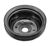 2 Groove Crankshaft Pulley Black Chrome For 1969-1985 Chevy Small Block LWP