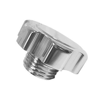 For 1987+ Chevy Chevrolet GM Chrome Plated Billet Aluminum Screw In Oil Cap