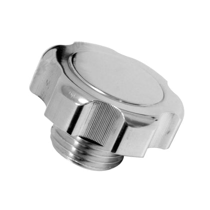 For 1987+ Chevy Chevrolet GM Polished Billet Aluminum Screw In Oil Cap