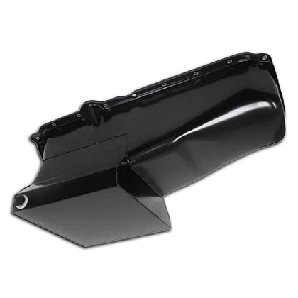 For 1986-02 CHEVY SMALL BLOCK 283-305-327-350-400 DRAG RACING OIL PAN - BLACK
