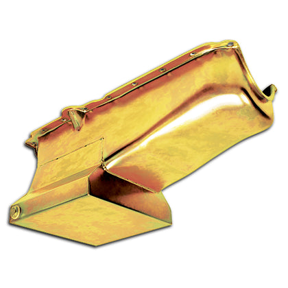 For 1986-02 CHEVY SMALL BLOCK 283-305-327-350-400 DRAG RACING OIL PAN - ZINC