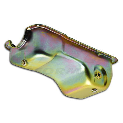 For 1983-93 Ford Small Block 302 5.0 Mustang Stock Capacity Oil Pan - Zinc