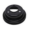 STEEL For 1965-1966 Ford Sb Crank Pulley 1 Groove - Black