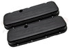 FOR 1965-1995 CHEVY BIG BLOCK TALL STEEL VALVE COVERS WITH 454 LOGO BLACK