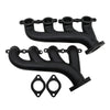 Cast Iron Exhaust Manifolds 02-12 for chevy Ls Based - Ceramic Black