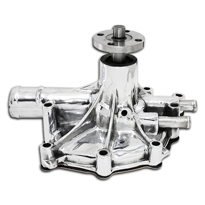 FOR 1986-1993 FORD SMALL BLOCK ALUMINUM REVERSE ROTATION WATER PUMP POLISHED