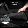 For 08-17 Infiniti EX35 FX35 QX70 Kagu Black All Weather Floor Mat Set