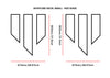 Whiteline Merchandise KWM042S